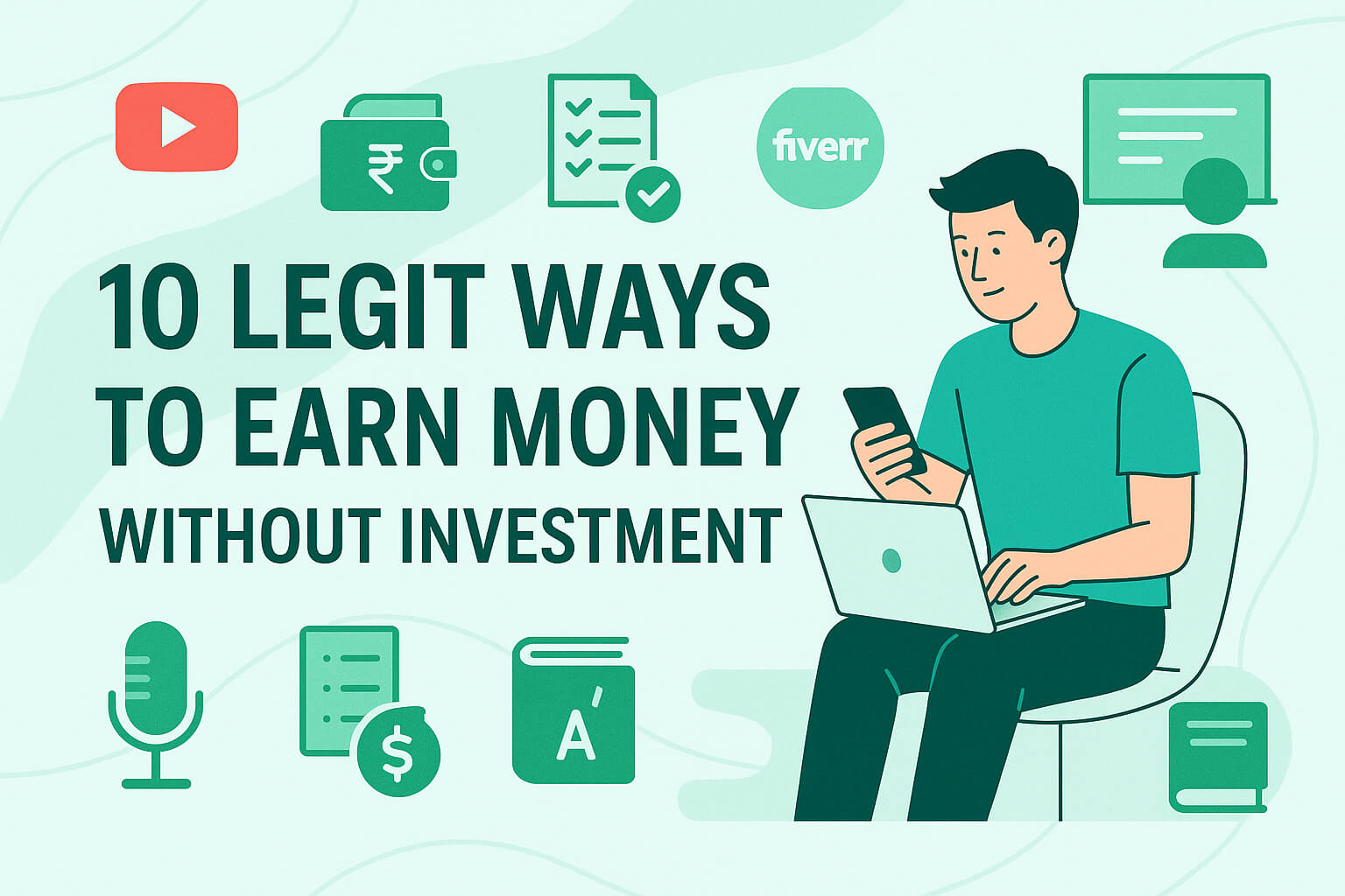 Earn Money Without Investment Banner